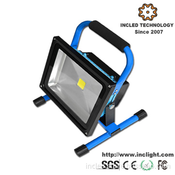 30W COB 6h Rechargeable LED Flood Light